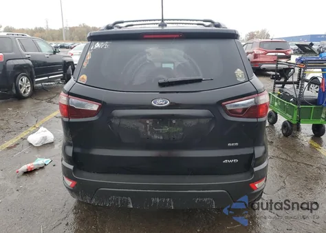 2018 Ford Ecosport Ses из США, поврежденный, VIN MAJ6P1CL8JC176527